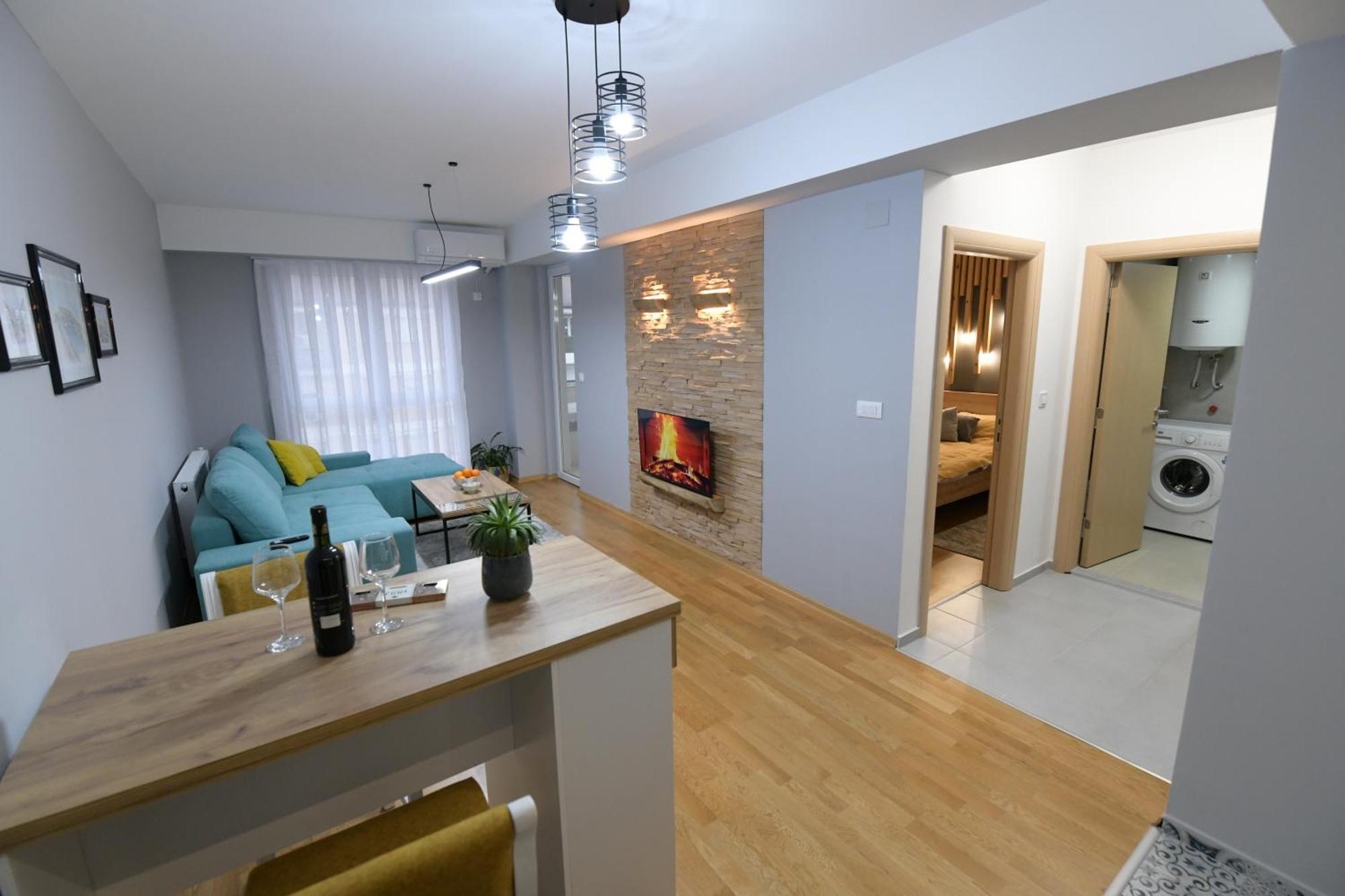 Skopje Citynest Apartment Exteriör bild